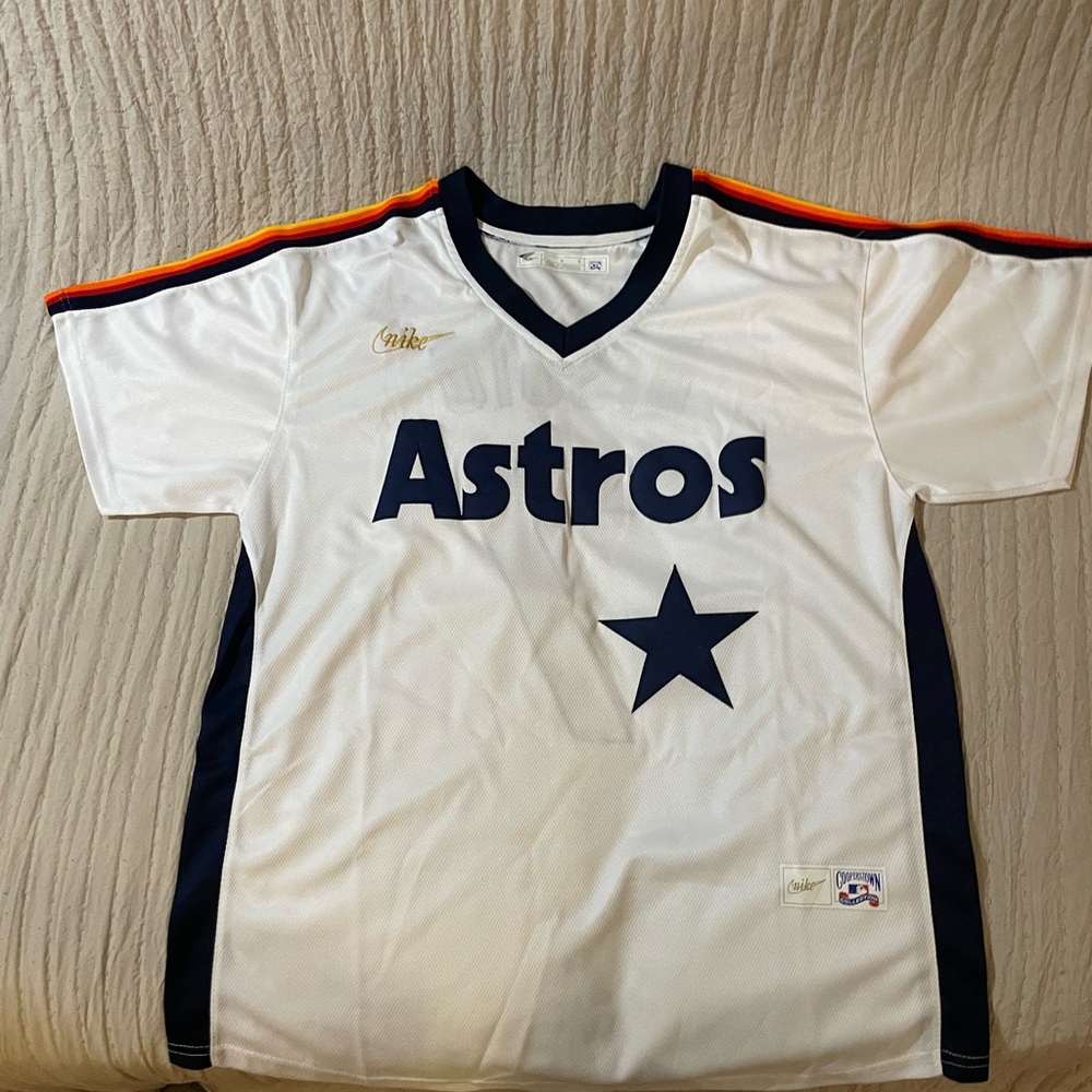 Men’s Houston Astros Craig Biggio White Player Jersey